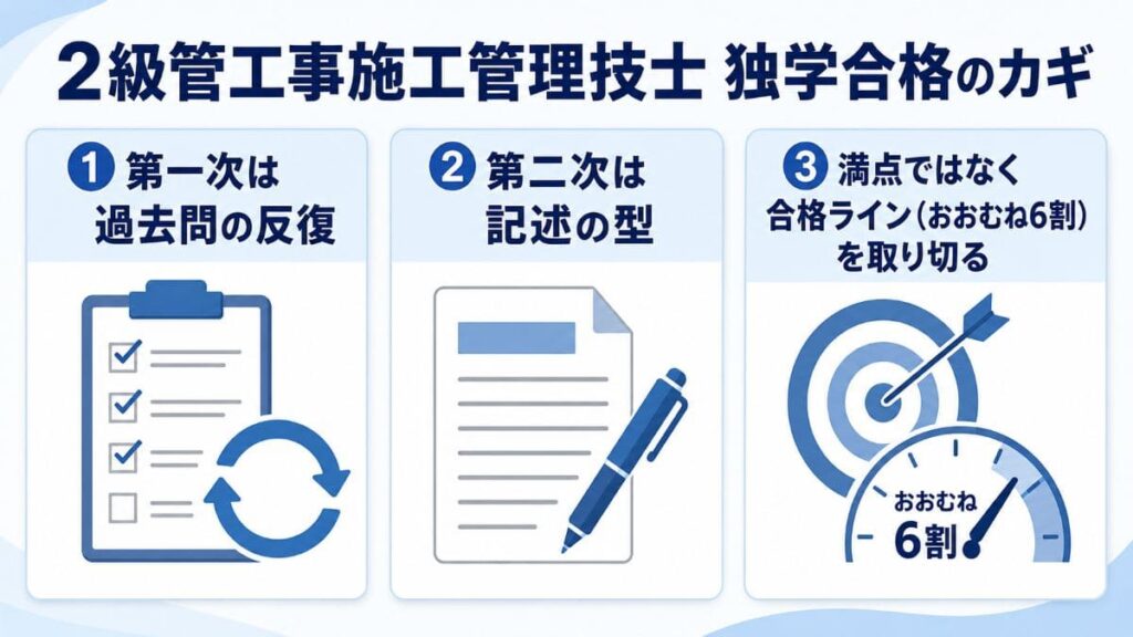 結論|独学でも合格は狙える