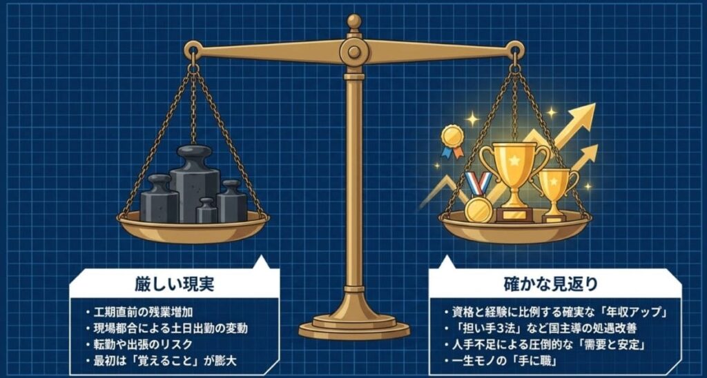 未経験で施工管理に入る前に知っておきたい現実